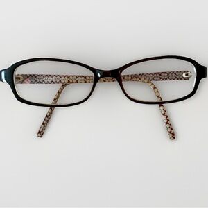 Coach Women's Eyeglasses Frame Marlie 533 Brown Tortoise Rectangular 48-16-130